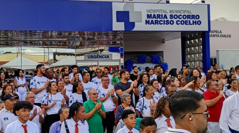 OLINDINA: Prefeito Luiz Alberto entrega novo hospital e marca um novo capítulo na saúde do município