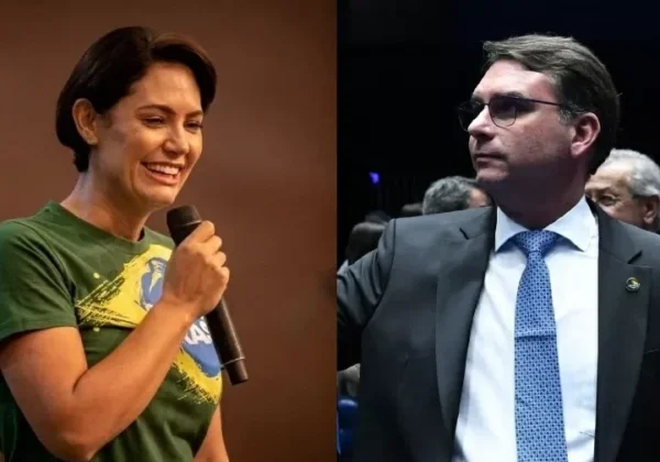 Flávio Bolsonaro recua, reforça convite a Michelle e tenta conter crise no PL