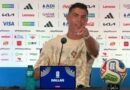 Cristiano Ronaldo confronta jornalista brasileiro em coletiva.‘Não gosta de mim’