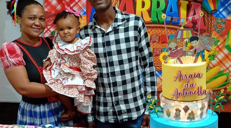 Inhambupe: Povoado de Cai Duro celebra o primeiro aniversário de Antonella em grande estilo com um animado arraiá