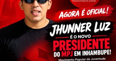 Jhunner Luz assume presidência do MPJ em Inhambupe e anuncia expansão do movimento