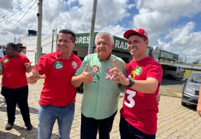 Inhambupe: deputado federal Bacelar visita o município e se reúne com vice-prefeito Jeovan Vieira, vereador Jivaldo e lideranças
