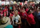 Olindina: prefeito Luiz Alberto reúne multidão em ato político em apoio ao Time de Lula